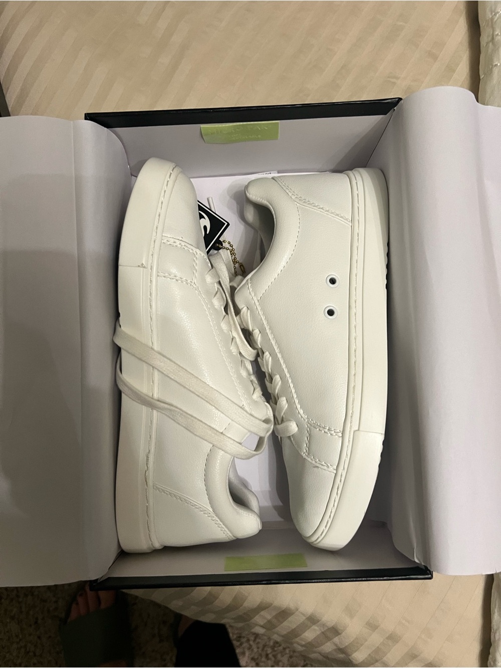 Fuego low top white dance shoes